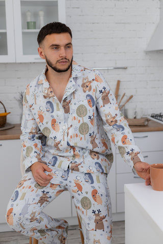 Warm Flannel Men's Pyjama