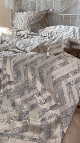 Jacquard -Cotton Sateen Bedding Collection — Luxurious Style