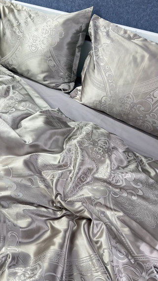 Jacquard-Cotton Sateen Bedding Collection Comfort Night